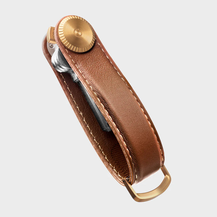 Orbitkey - Leather Key Organiser Pro - Cedar