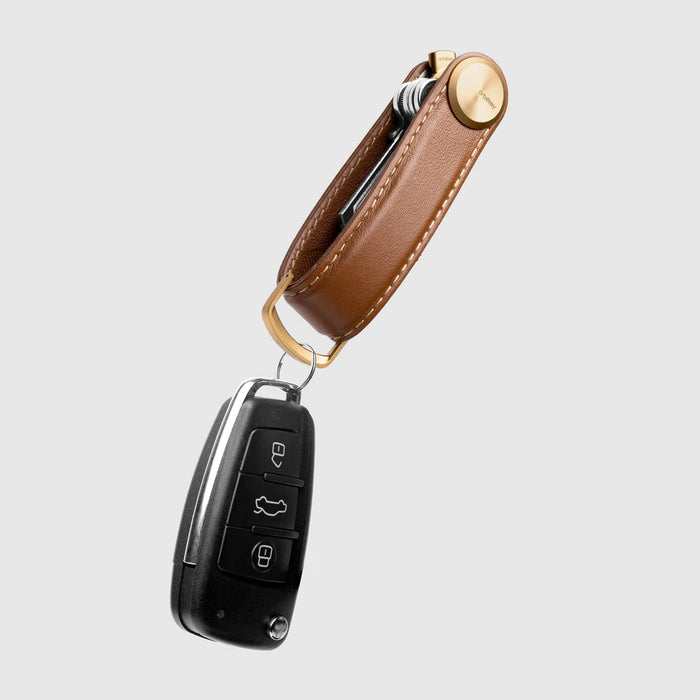 Orbitkey - Leather Key Organiser Pro - Cedar