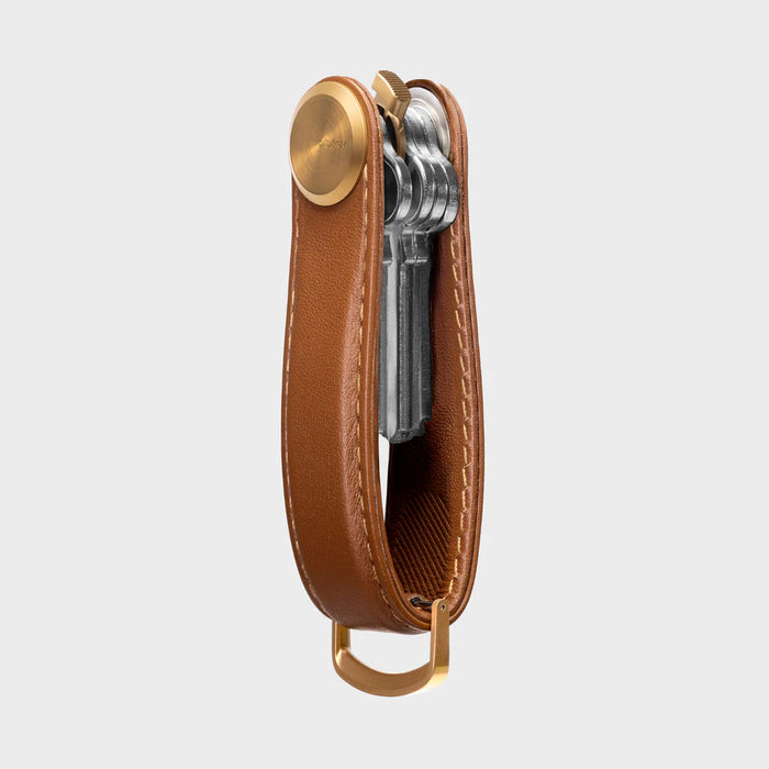 Orbitkey - Leather Key Organiser Pro - Cedar