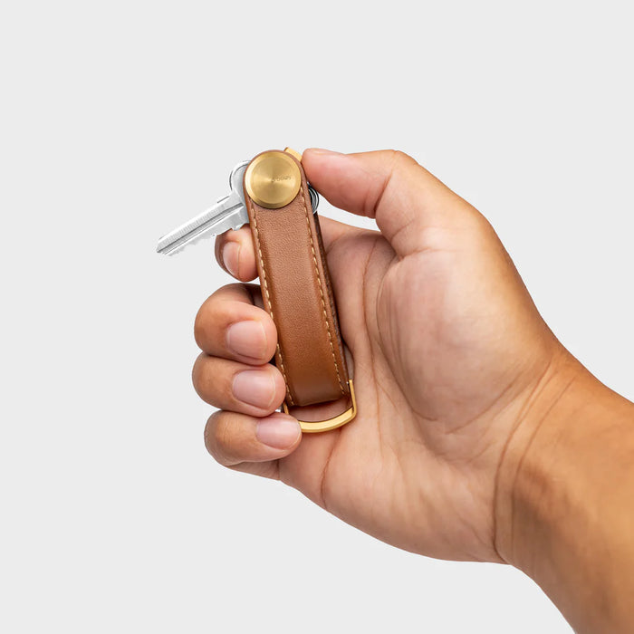 Orbitkey - Leather Key Organiser Pro - Cedar
