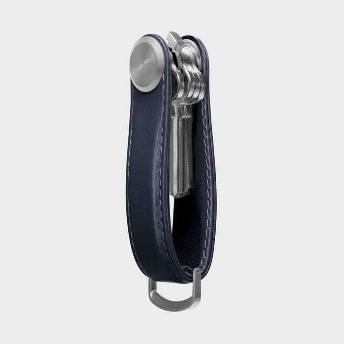 Orbitkey - Leather Key Organiser Pro - Sapphire