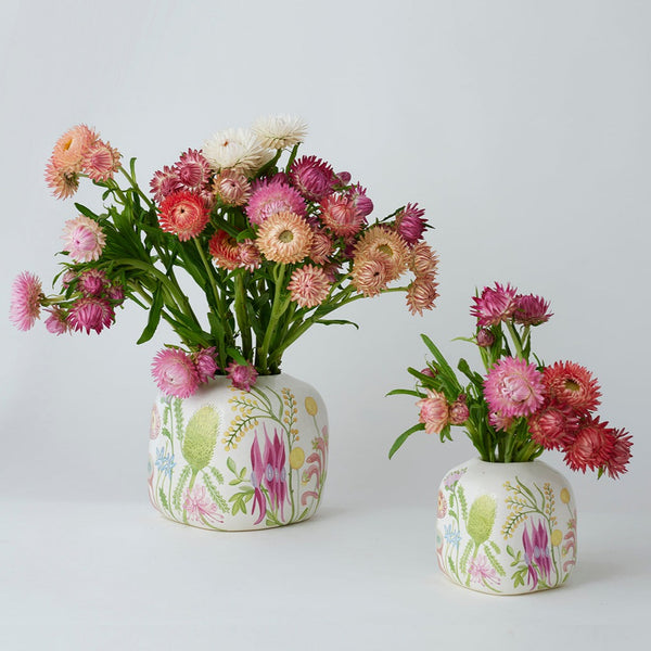 Angus & Celeste - Cube Vase - Australian Wildflowers