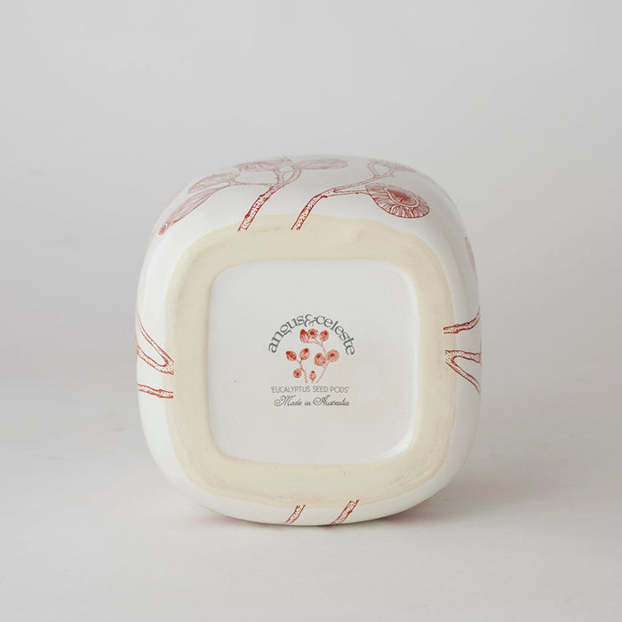 Angus & Celeste - Cube Vase - Eucalyptus Seed Pods