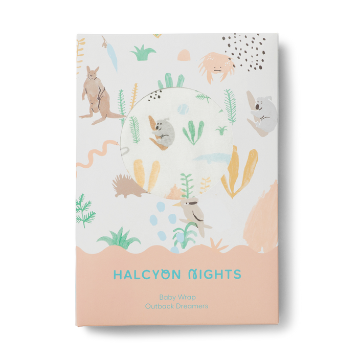 Halcyon Nights - Baby Wrap - Outback Dreamers