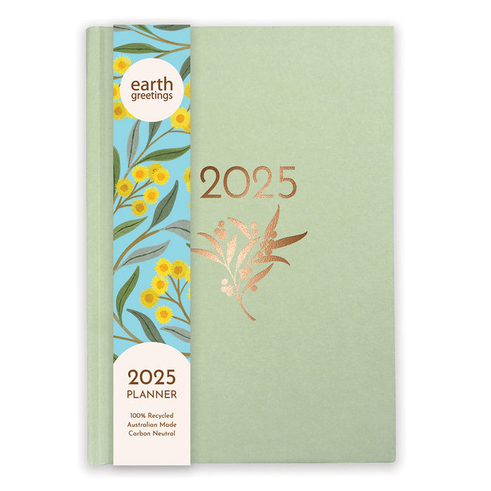 Earth Greetings - 2025 Planner (Diary) - Eucalyptus