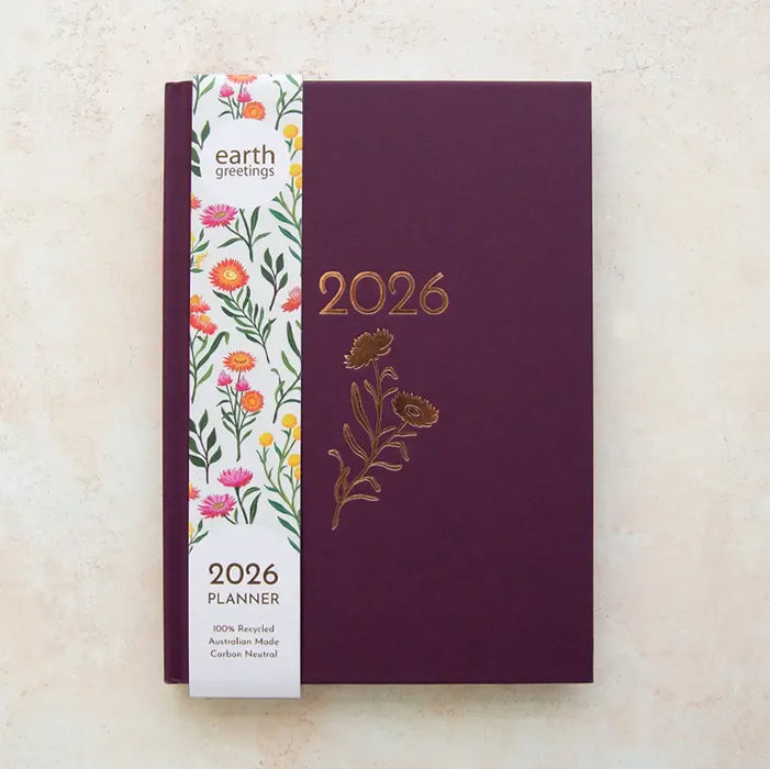 Earth Greetings - 2026 Planner (Diary) - Boronia