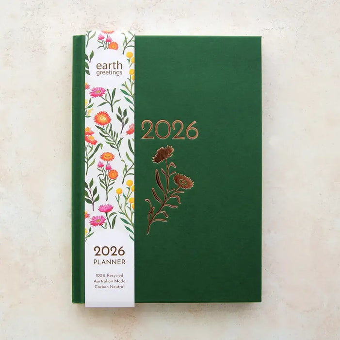 Earth Greetings - 2026 Planner (Diary) - Forest