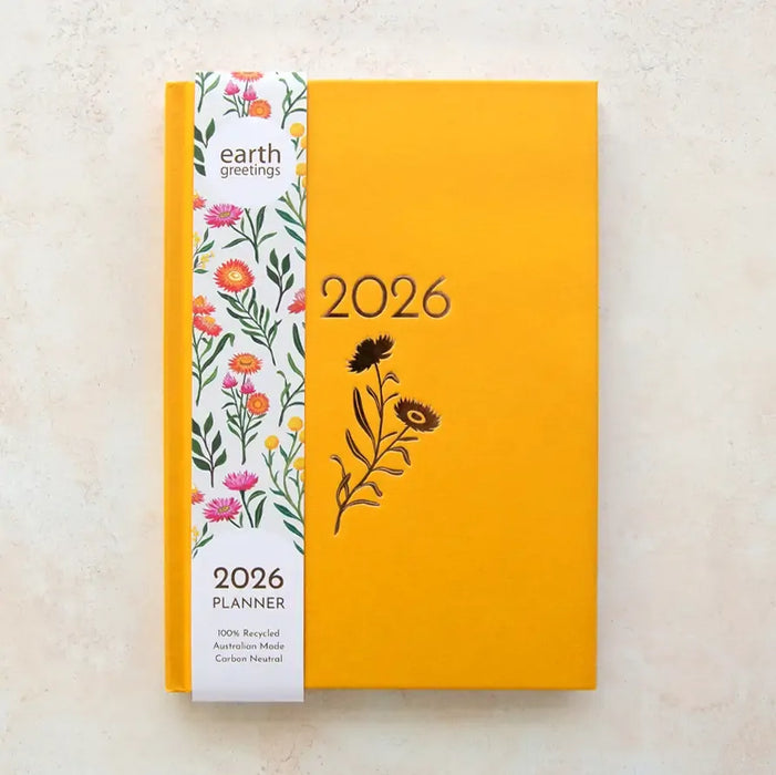 Earth Greetings - 2026 Planner (Diary) - Wattle