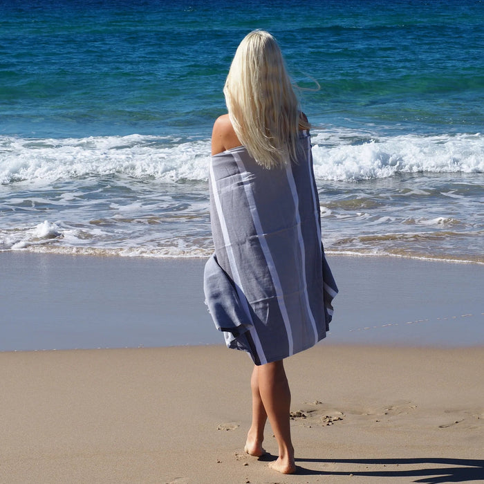 CODU - Sorrento Cotton Towel - Monochrome