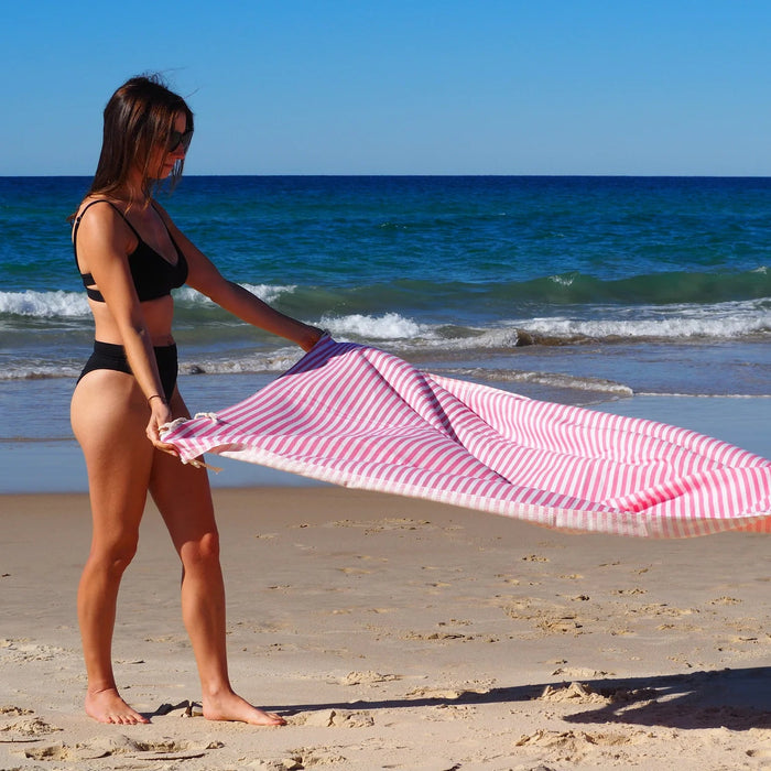 CODU - Portsea Cotton Towel - Rose