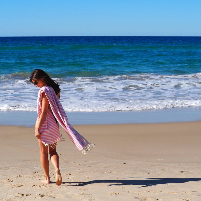 CODU - Portsea Cotton Towel - Blush