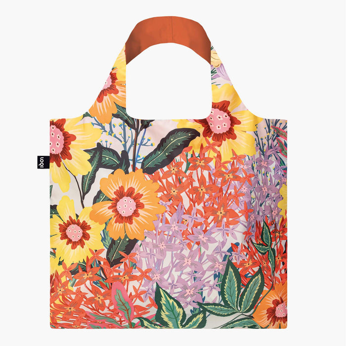 LOQI - Recycled Shopping Bag - Pomme Chan - Thai Flowers