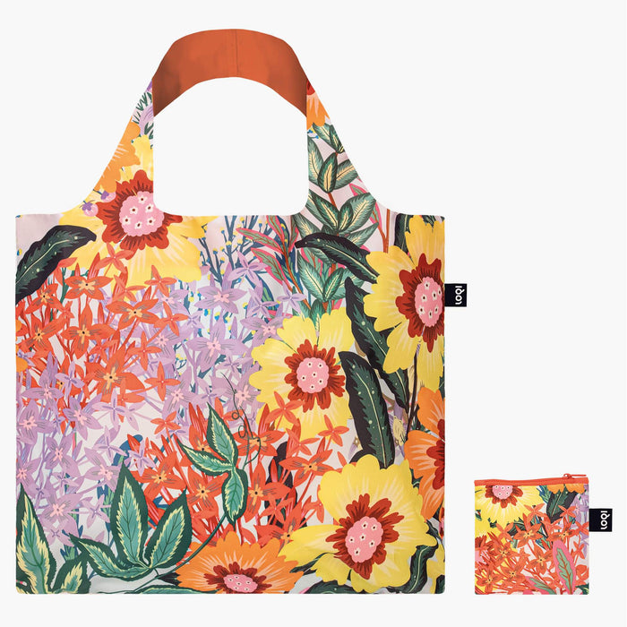 LOQI - Recycled Shopping Bag - Pomme Chan - Thai Flowers