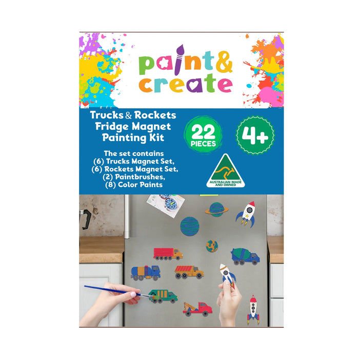 Artico - Paint & Create Fridge Magnet Painting Kit