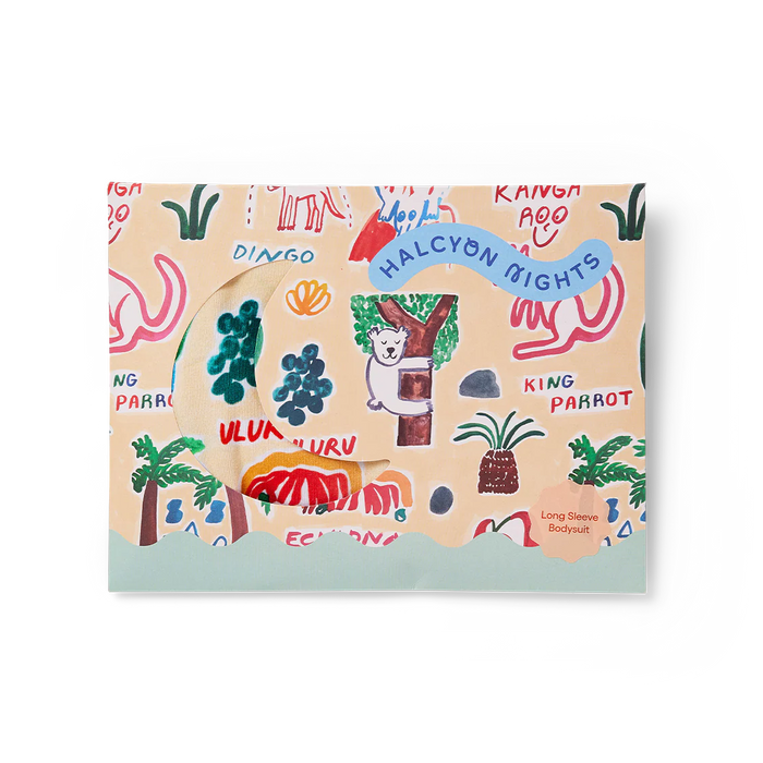 Halcyon Nights - Short Sleeve Bodysuit - Coo-ee!