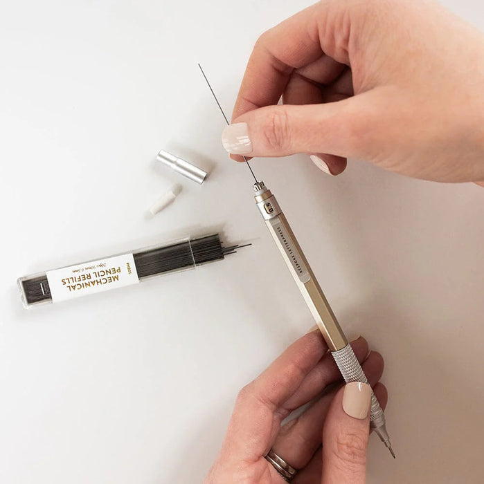 Bespoke Letterpress - Mechanical 0.5mm Pencil Gold