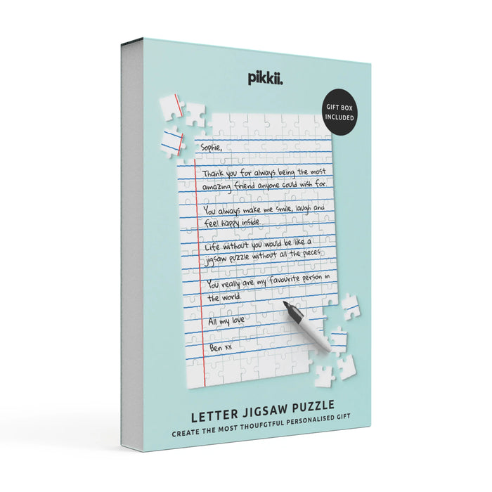 Pikkii - Jigsaw Puzzle Kit Letter