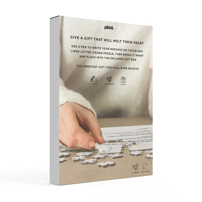 Pikkii - Jigsaw Puzzle Kit Letter