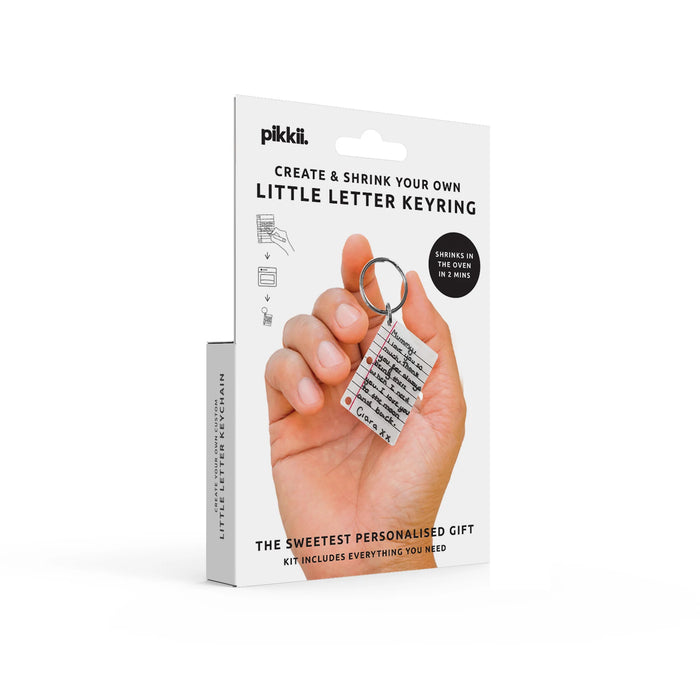 Pikkii - Keyring Shrink Kit - Little Letter