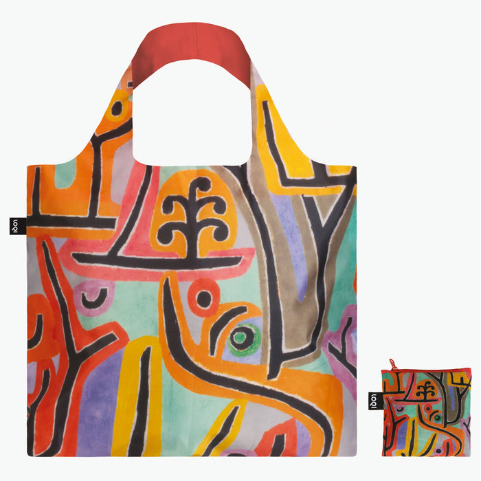 LOQI - Recycled Shopping Bag - Paul Klee - Park Near Lu