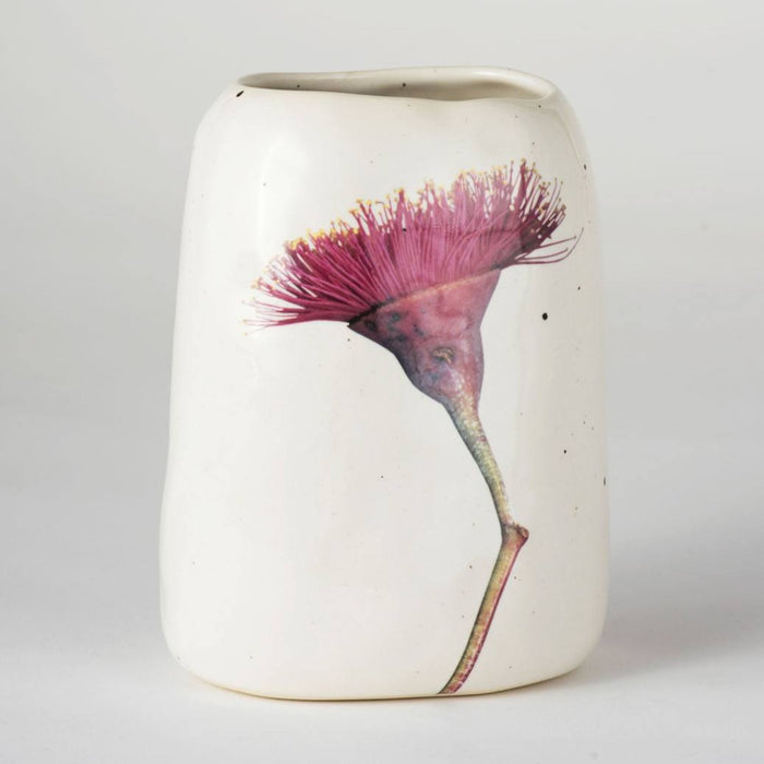 Angus & Celeste - Australian Botanicals - Pebble Vase - Pink Gum Blossom