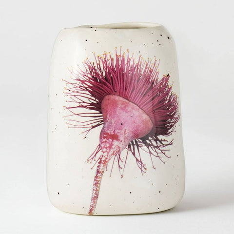 Angus & Celeste - Australian Botanicals - Pebble Vase - Pink Gum Blossom