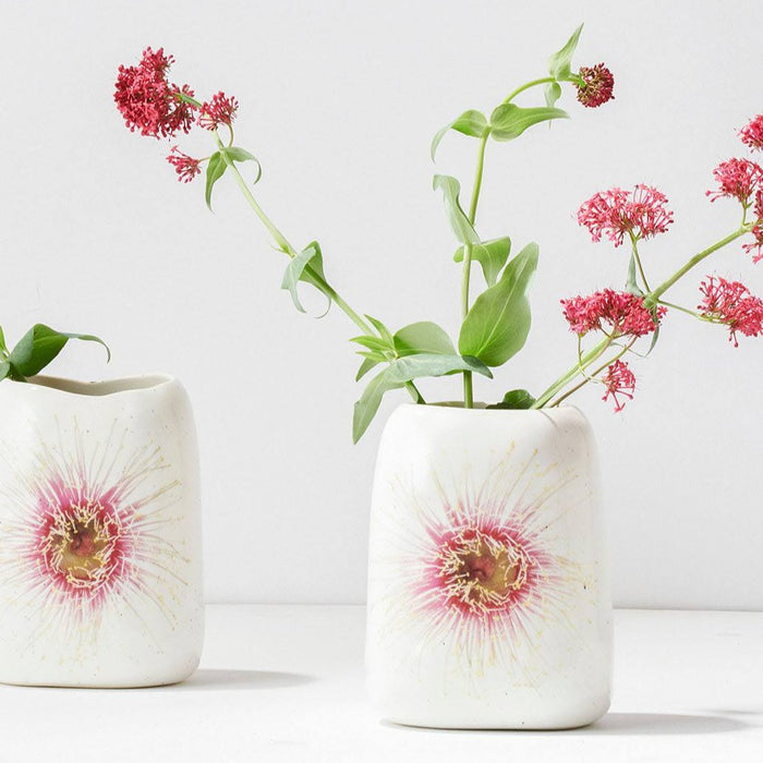 Angus & Celeste - Australian Botanicals - Pebble Vase - Fairy Floss Gum Blossom