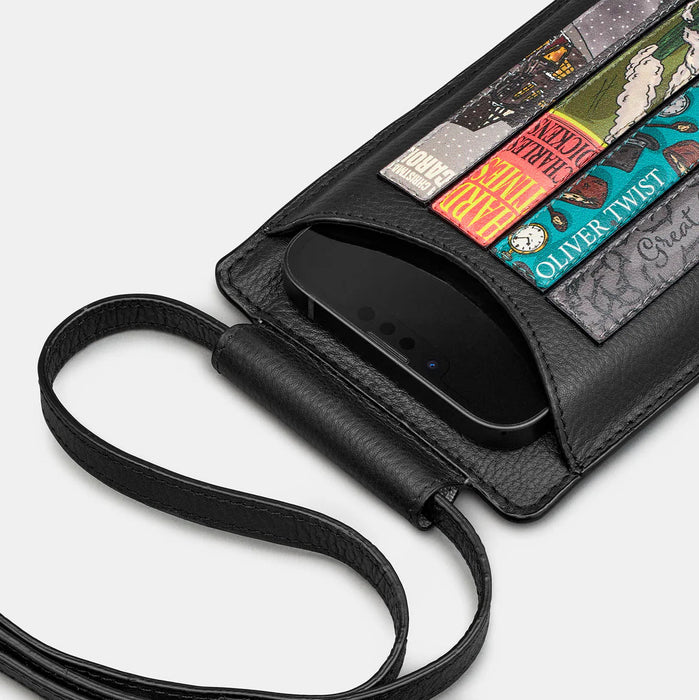 Yoshi Leather - Phone Case – Charles Dickens - Black