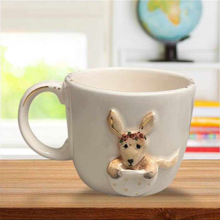 Teen kangaroo Ceramic Mug