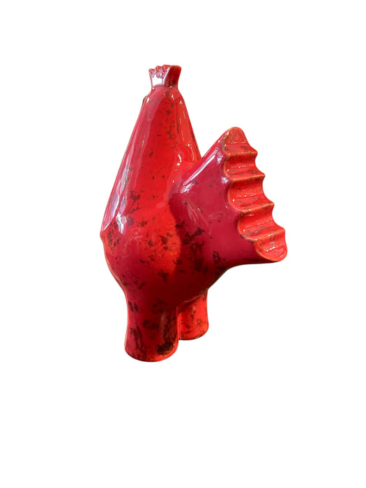 Ceramic Red Hen