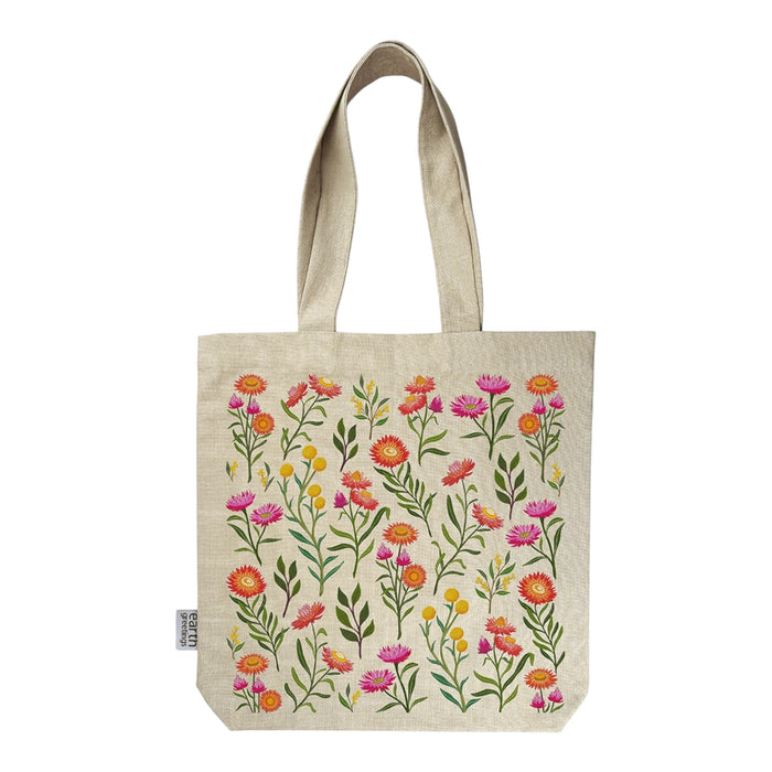 Earth Greetings - Organic Cotton Tote Bag - Everlasting Love