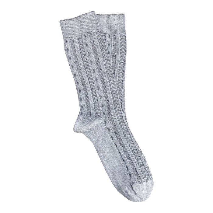 Tightology - Trastevere - Cotton Socks - Silver