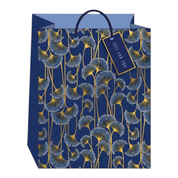 McMillan - Large Gift Bag - Sakura Blue Floral