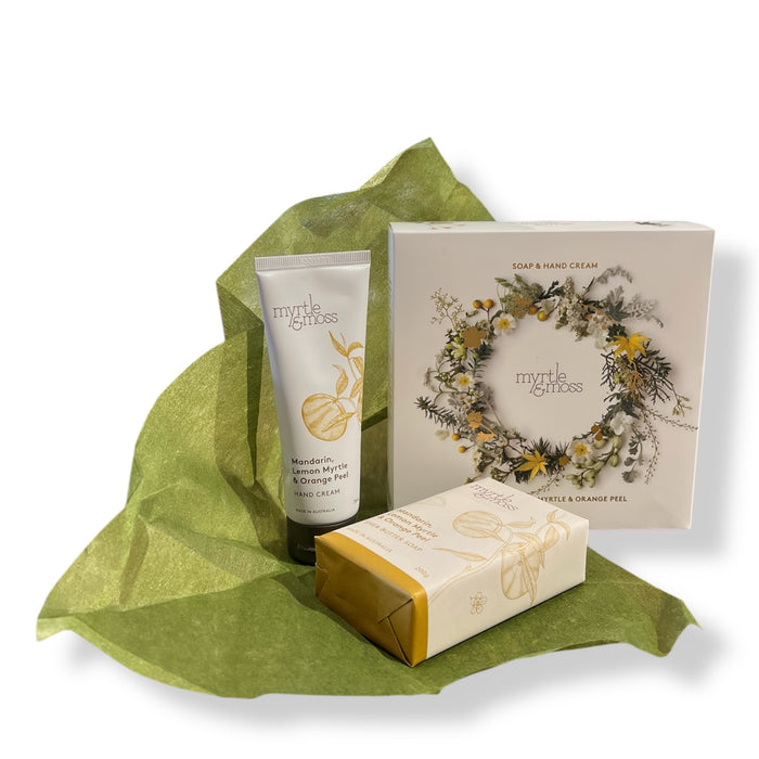 Myrtle & Moss - Christmas Gift Duet - Mandarin, Lemon Myrtle & Orange Peel