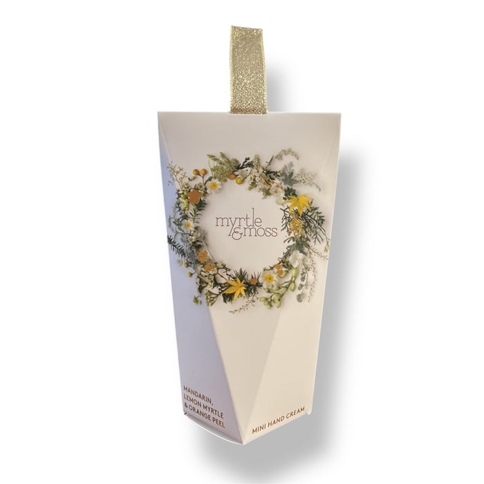 Myrtle & Moss - Christmas Ornament Mini Hand Cream - Mandarin, Lemon Myrtle & Orange Peel