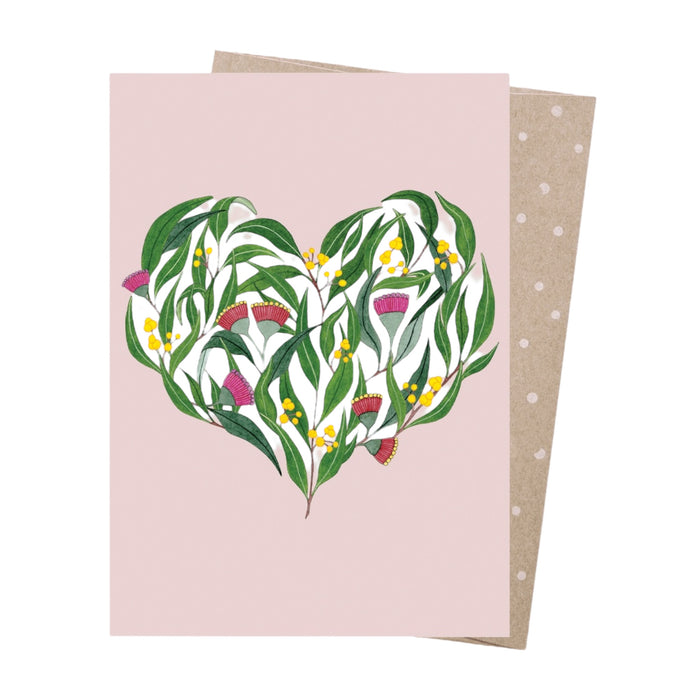 Negin Maddock - Greeting Card -  Let Love Grow