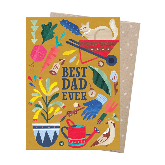 Andrea Smith - Fathers Day Card - Best Dad Gardener