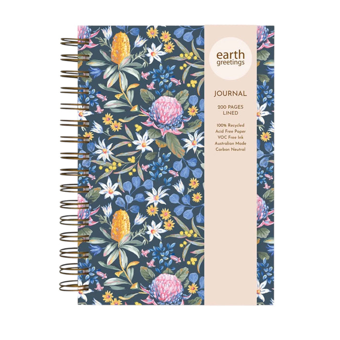 Jayne Branchflower - Lined Journal - Bushwalk - A5