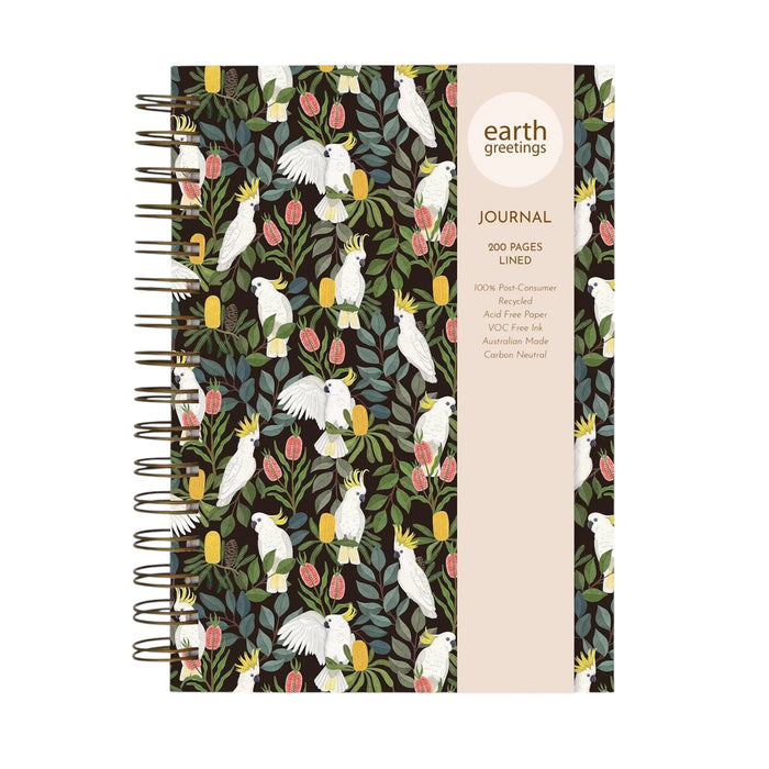 Negin Maddock - Lined Journal - Aussie Squawkers - A5