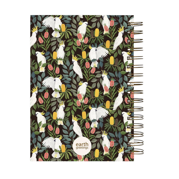 Negin Maddock - Lined Journal - Aussie Squawkers - A5