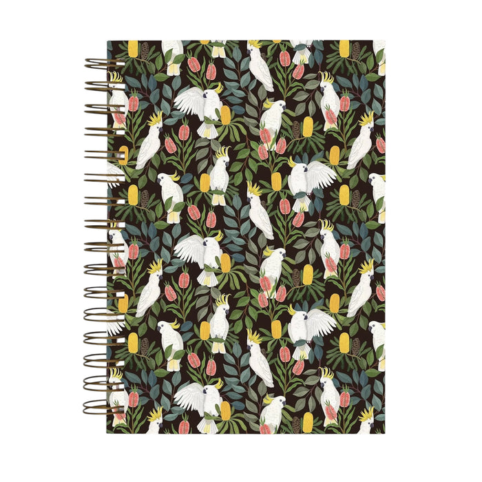 Negin Maddock - Lined Journal - Aussie Squawkers - A5