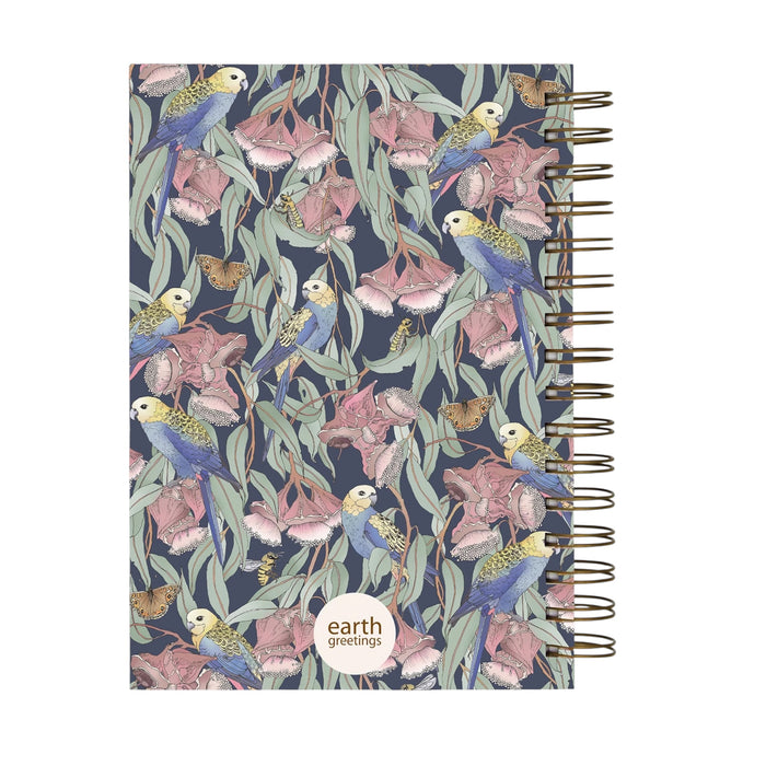 Victoria McGrane - Lined Journal - Rosellas Amongst The Mallee - A5
