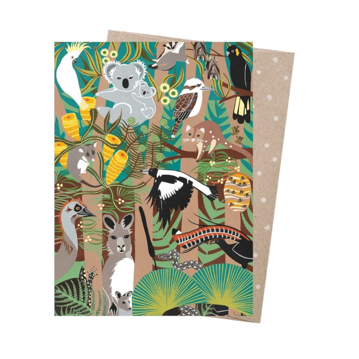 Helen Ansell - Greeting Card - Return to Eden