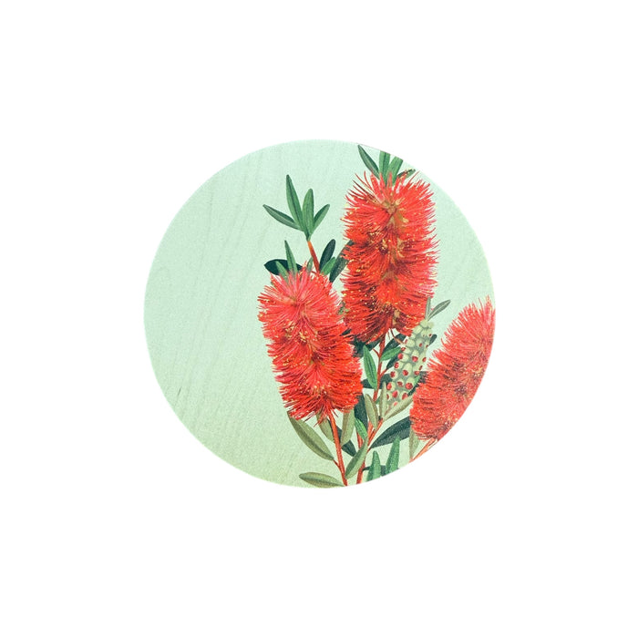Banksia Blue - Coaster - Bottlebrush