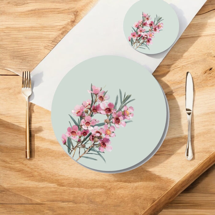Banksia Blue - Placemat - Waxflower Whisper