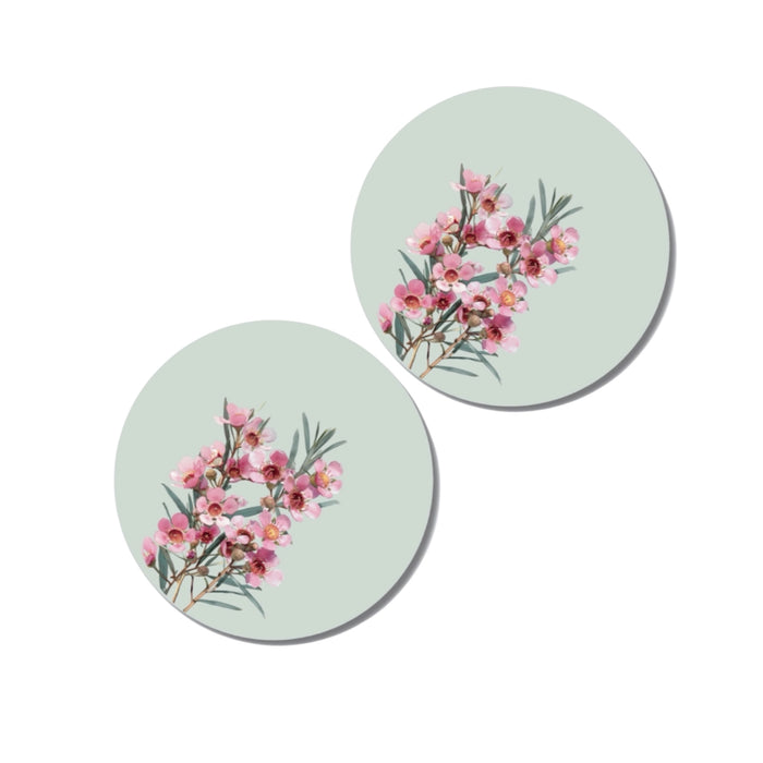 Banksia Blue - Coaster - Waxflower Whisper