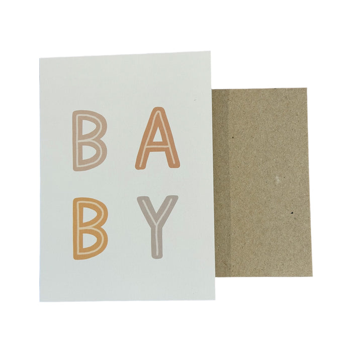 In The Daylight - Greeting Card - B A B Y