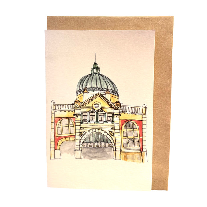 Nuovo - Greeting Card - Flinders Street