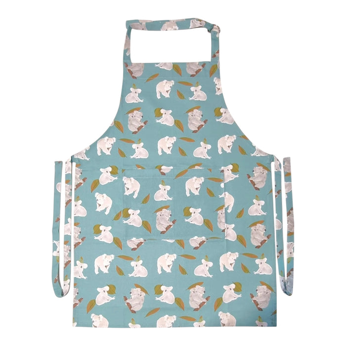 Red Parka - Apron - Koala Pattern
