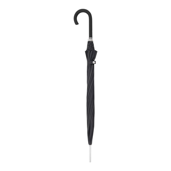 Doppler - Large Carbonsteel Long Umbrella - Black Stripe